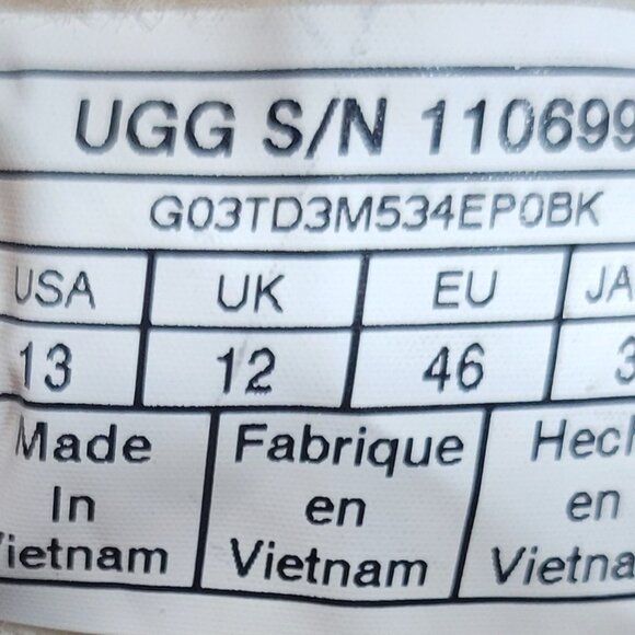 UGG Neumel 1106994 Mens Size US 13 Gingerbread Brown Leather Utility Chukka Boot - Picture 11 of 11